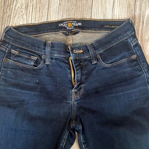 Lucky Brand Women's Sofia Skinny Jeans in Dark Indigo